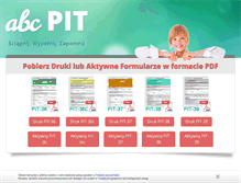 Tablet Screenshot of edeklaracje.abcpit.pl